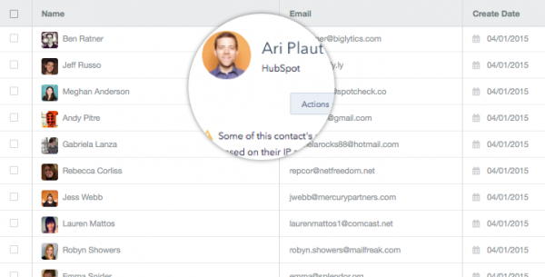 HubSpot CRM lead management
